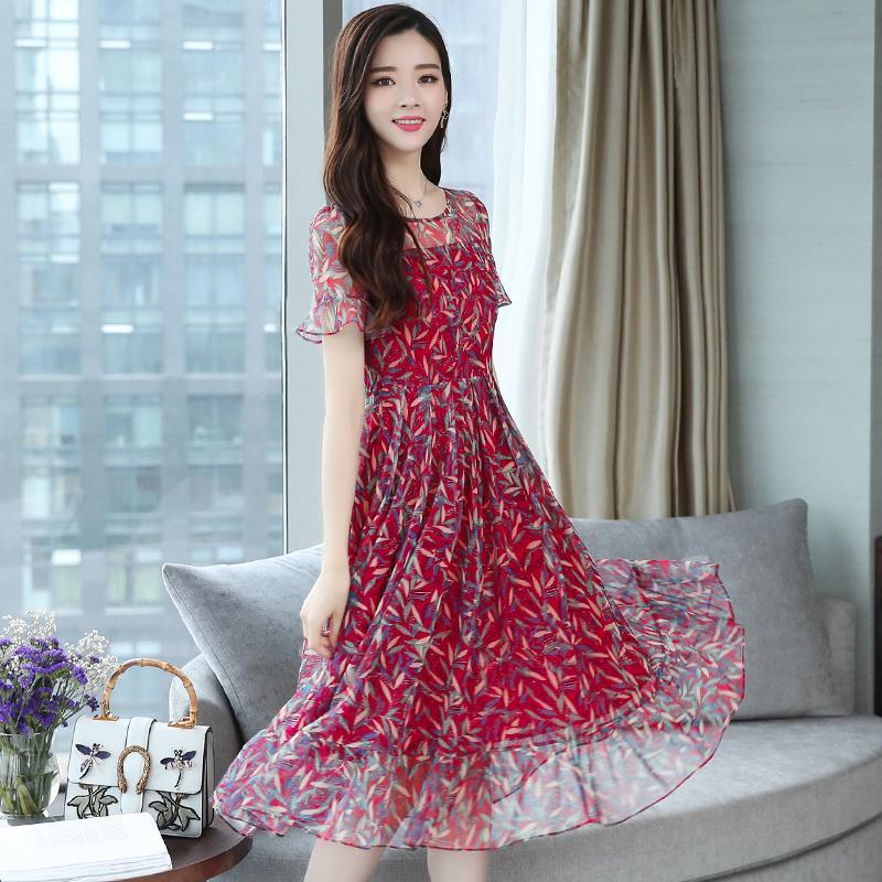 chiffon dress