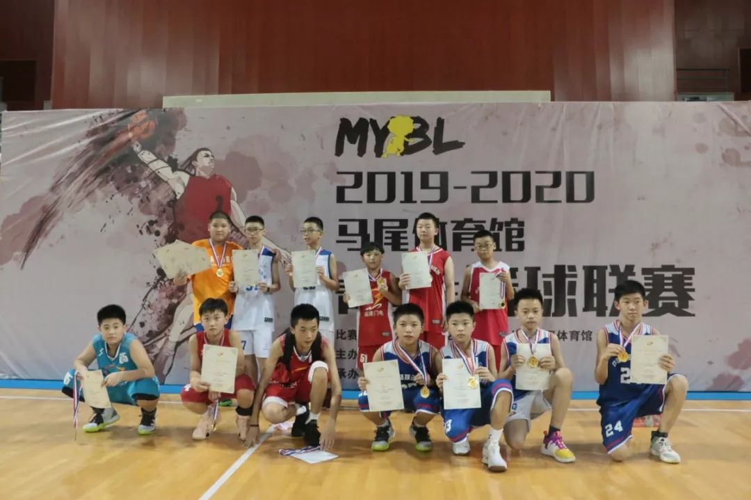 20192020mybl马尾体育馆青少年篮球联赛暑期赛圆满落幕