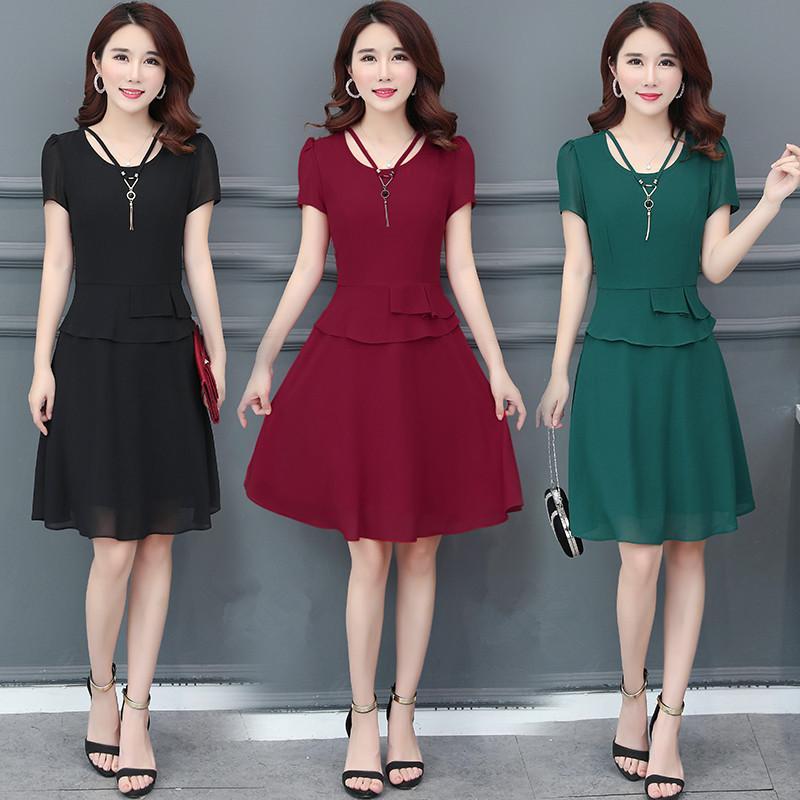 chiffon dress