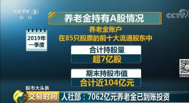 来了!7062亿元养老金入市!投向了谁?股民怎么跟? 澳门赌场网址大全