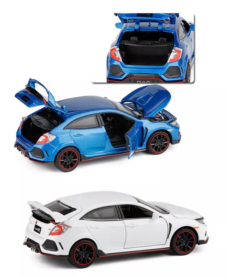 十代思域,思域type-r 汽车模型,车迷必备