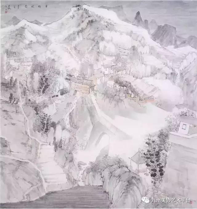 艺家逸品著名画家段孝敏作品赏析