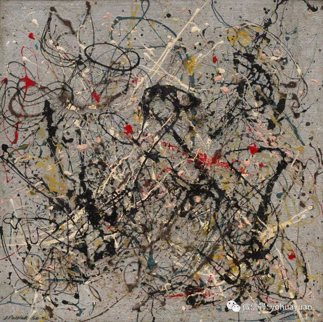 绘画欣赏——杰克逊·波洛克_pollock