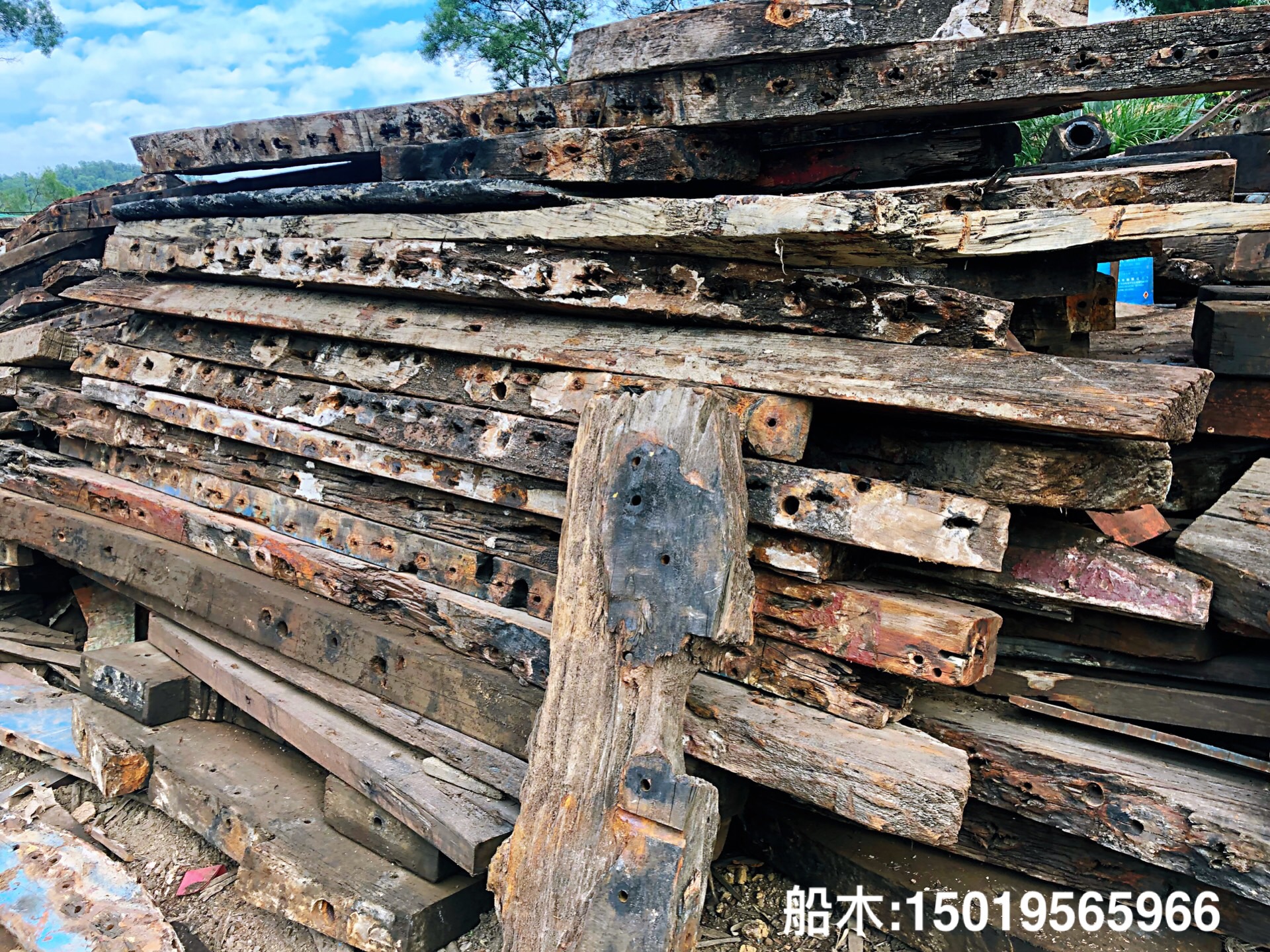 老船木原材料 船木板材 老木板 旧板料