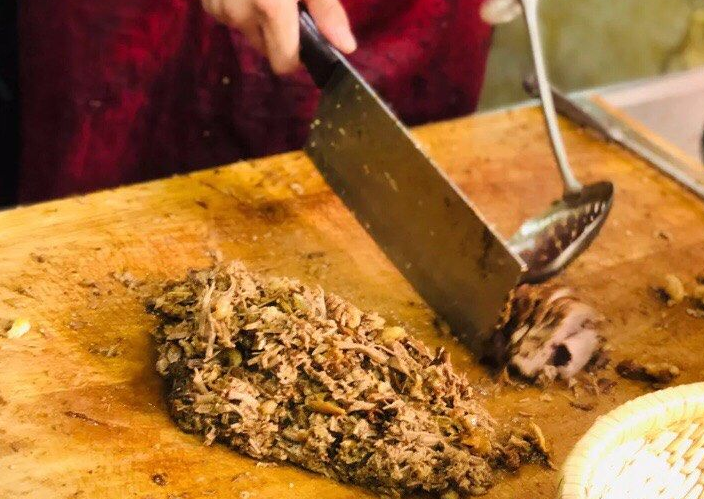 探访济南美食——老周家牛肉烧饼_早餐