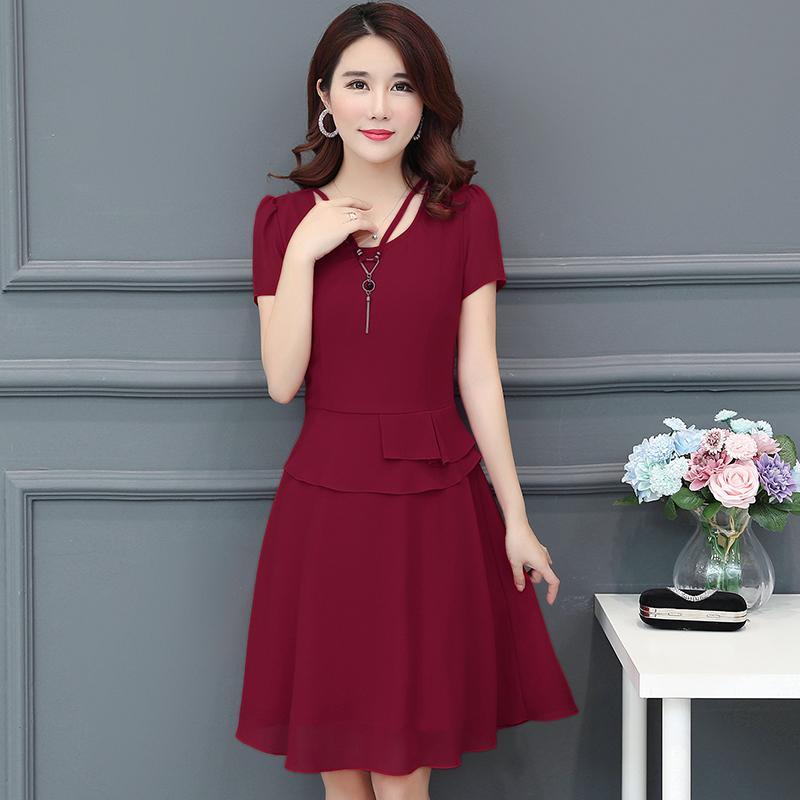 chiffon dress