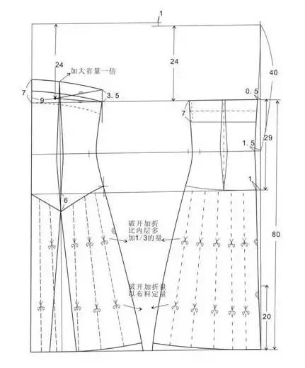 前幅上没腋下省位.