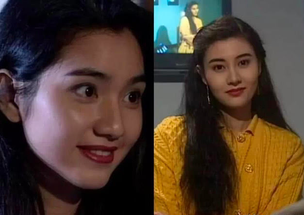 在颜值上,很多人也说洪欣被低估了,因为李嘉欣的