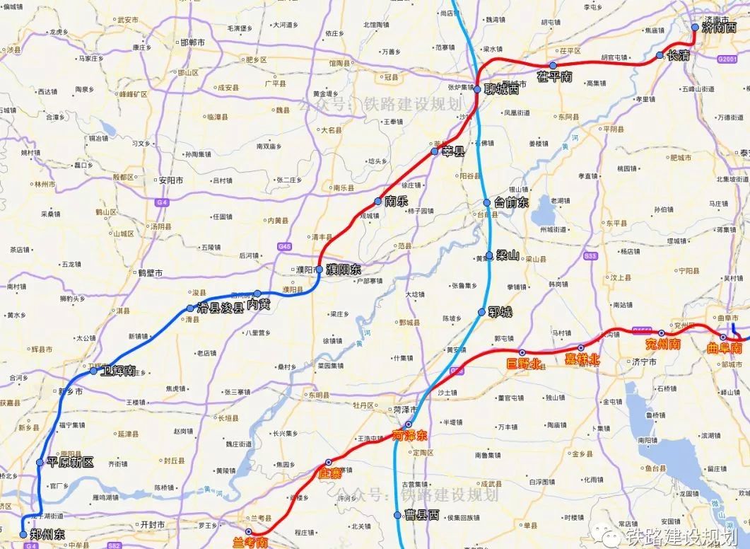 又有多条铁路,公路规划涉及濮阳!