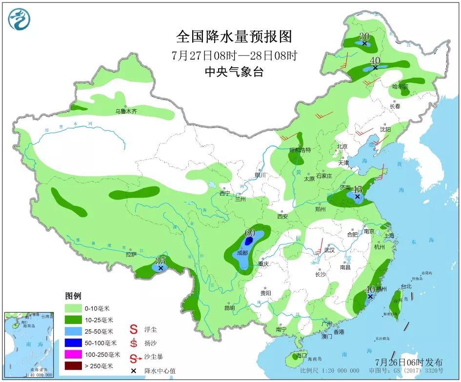 四川盆地人口密集度