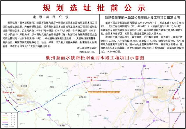 【看丽水便民圈】衢丽铁路要来了!将在丽水新增一个火车站!