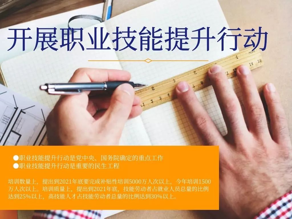 河北省职业技能提升行动实施方案来啦!