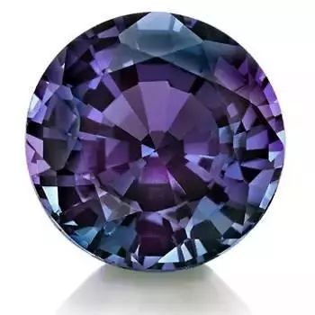 6 紫翠玉红绿柱石(red beryl)属于绿柱石族矿物,产于美国犹他州托马斯