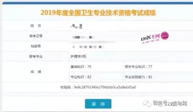 【查成绩了】:2019年度全国卫生专业技术资格考试成绩