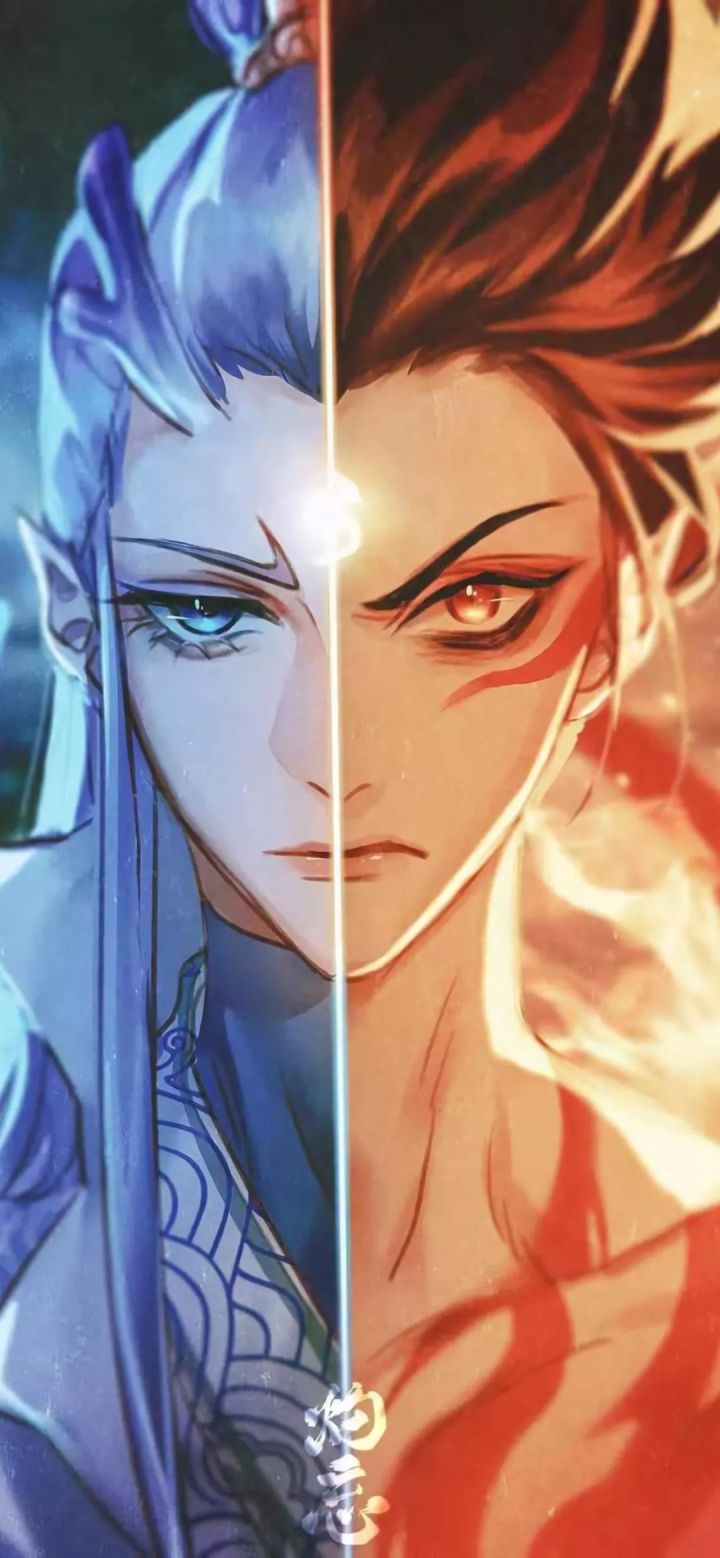 《哪吒之魔童降世》,分享一波哪吒和敖丙壁纸 ,帅呆了