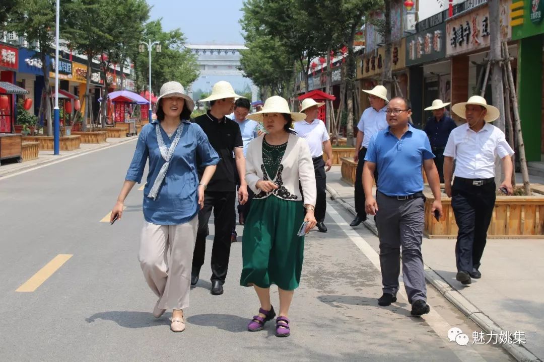 贾汪区副区长耿薇一行到高党观摩,副县长李曙光陪同活动.