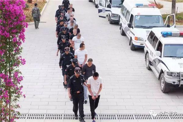 打斗场面堪比大片,楚雄永仁公审一涉恶团伙,主犯被判刑六年多