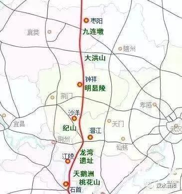 枣阳至潜江高速南段 项目起于枣阳吴店镇以东大李家湾 与福银高速