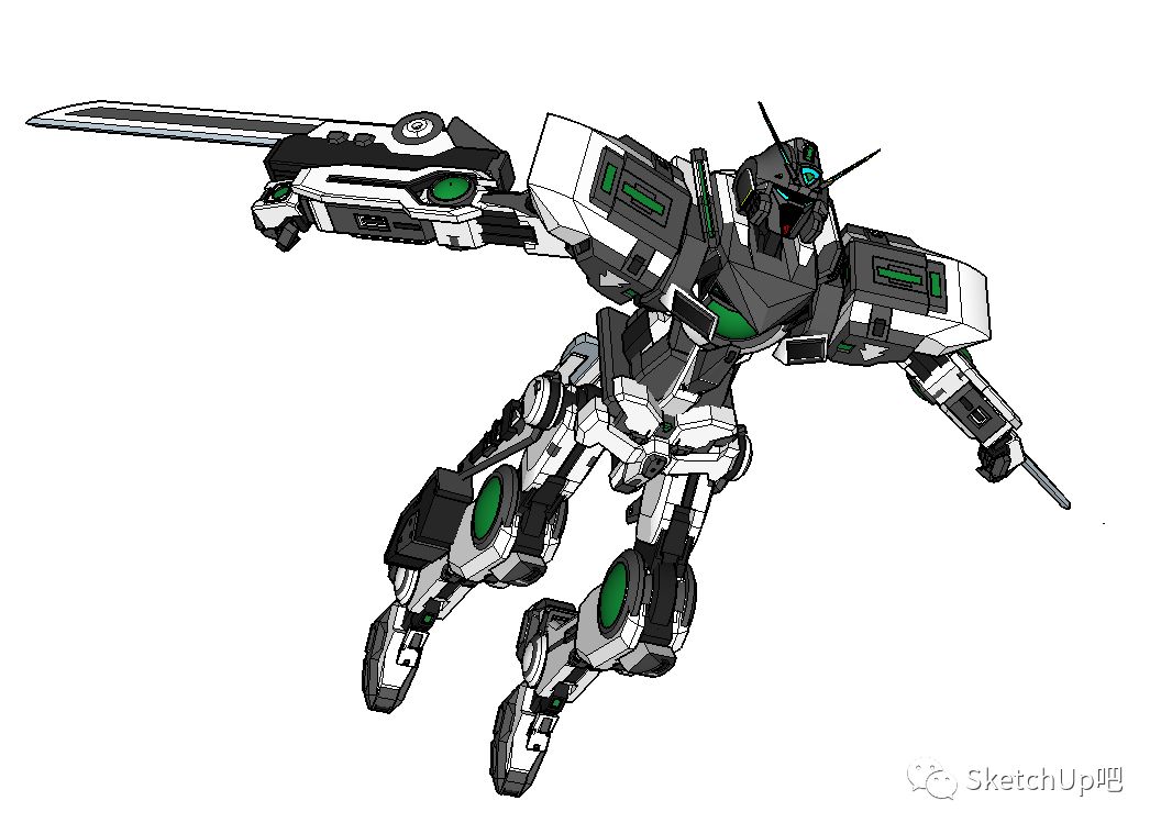 当动漫走进了SU,除了卧槽还是卧槽