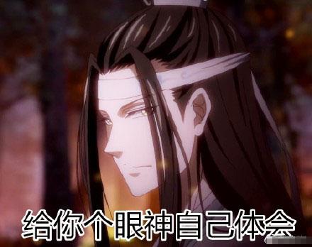 魔道祖师表情包合集给你个眼神自己体会