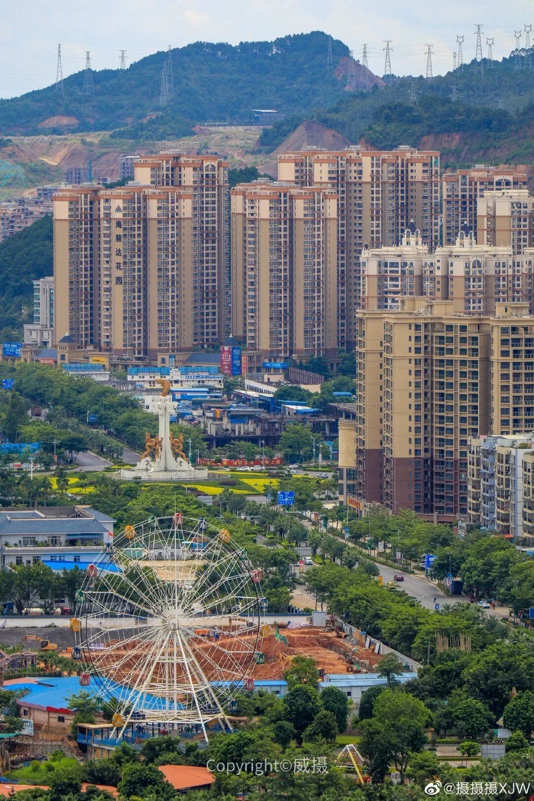 梧州两广市场与毅德城未来将要建设一条隧道,以后两广