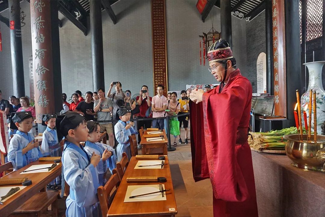 文旅静如处子动如脱兔沙湾古镇己亥年第八届开笔礼7月28日场次活动