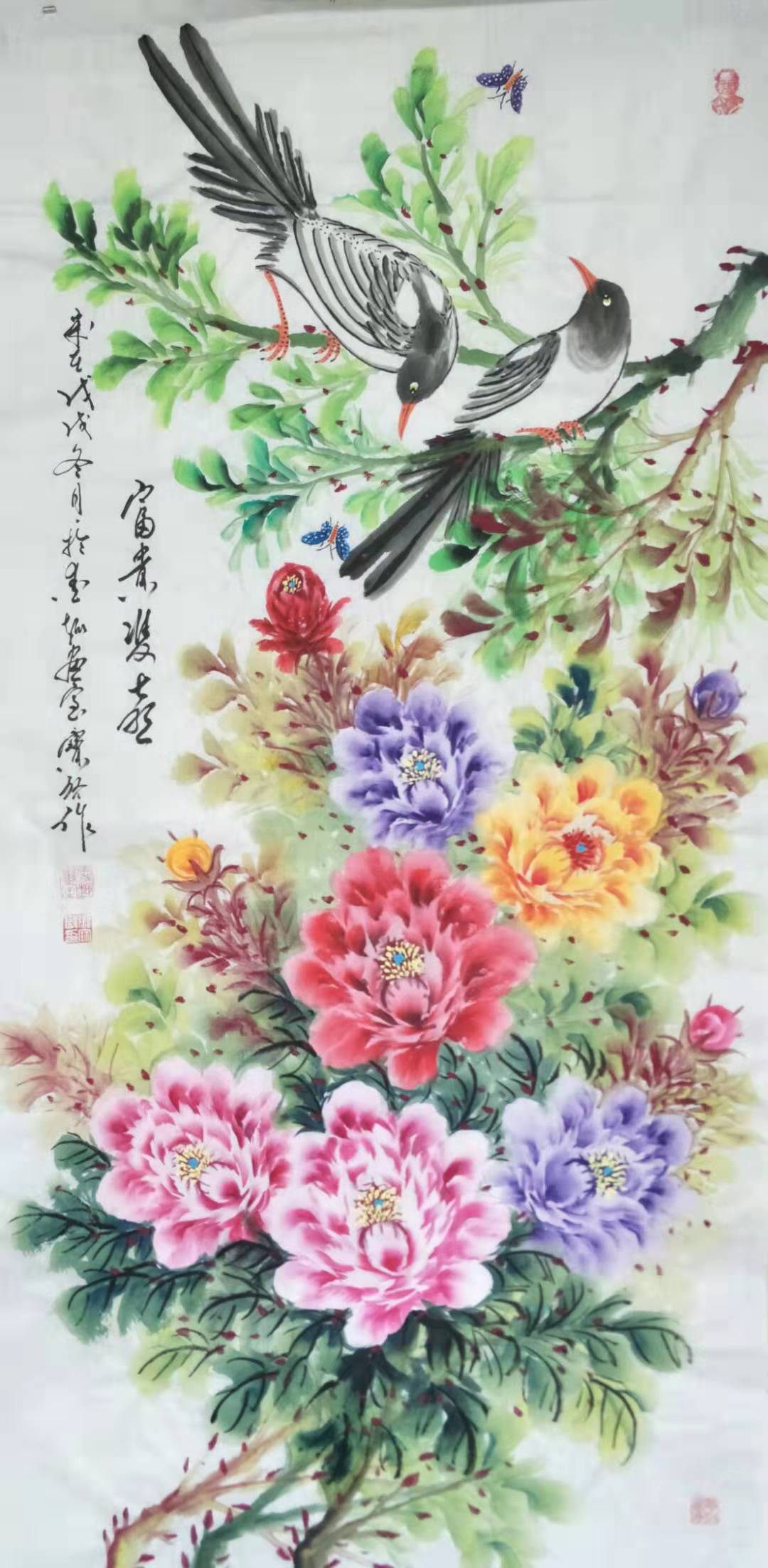 当代著名画家张宝启国画作品欣赏