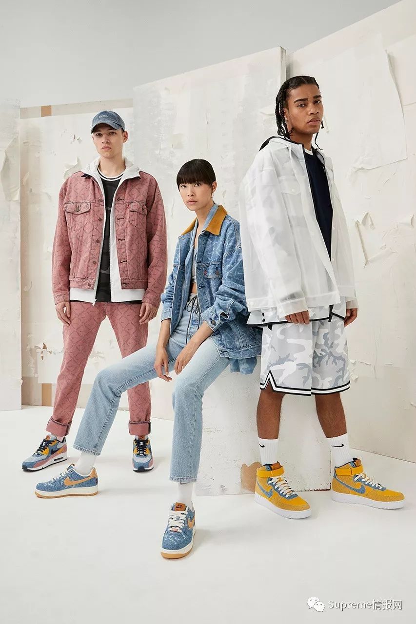 周杰伦挚爱:李维斯Levi's x 耐克AF1/Air Max联名公布下周发售!_NikeID