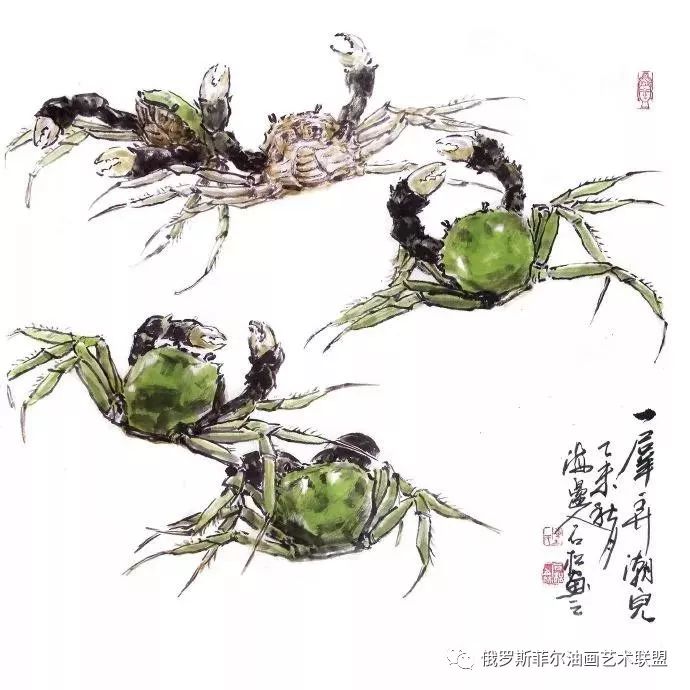 【绘画欣赏】95幅趣味水墨画,幽默,睿智