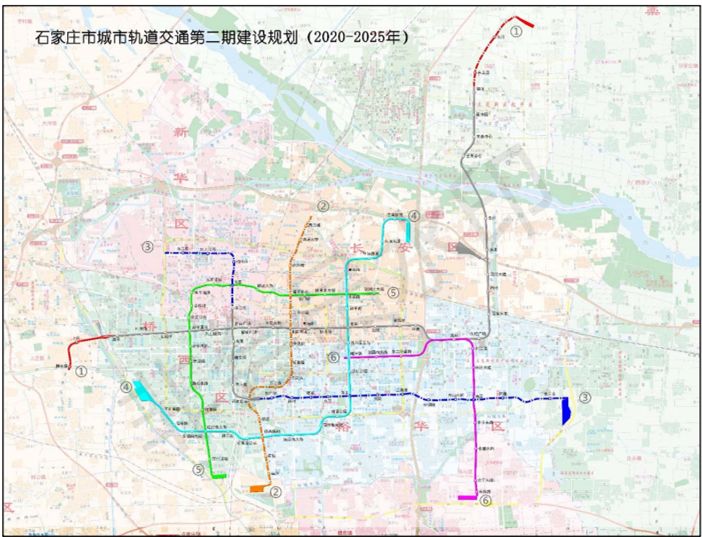 石家庄地铁图