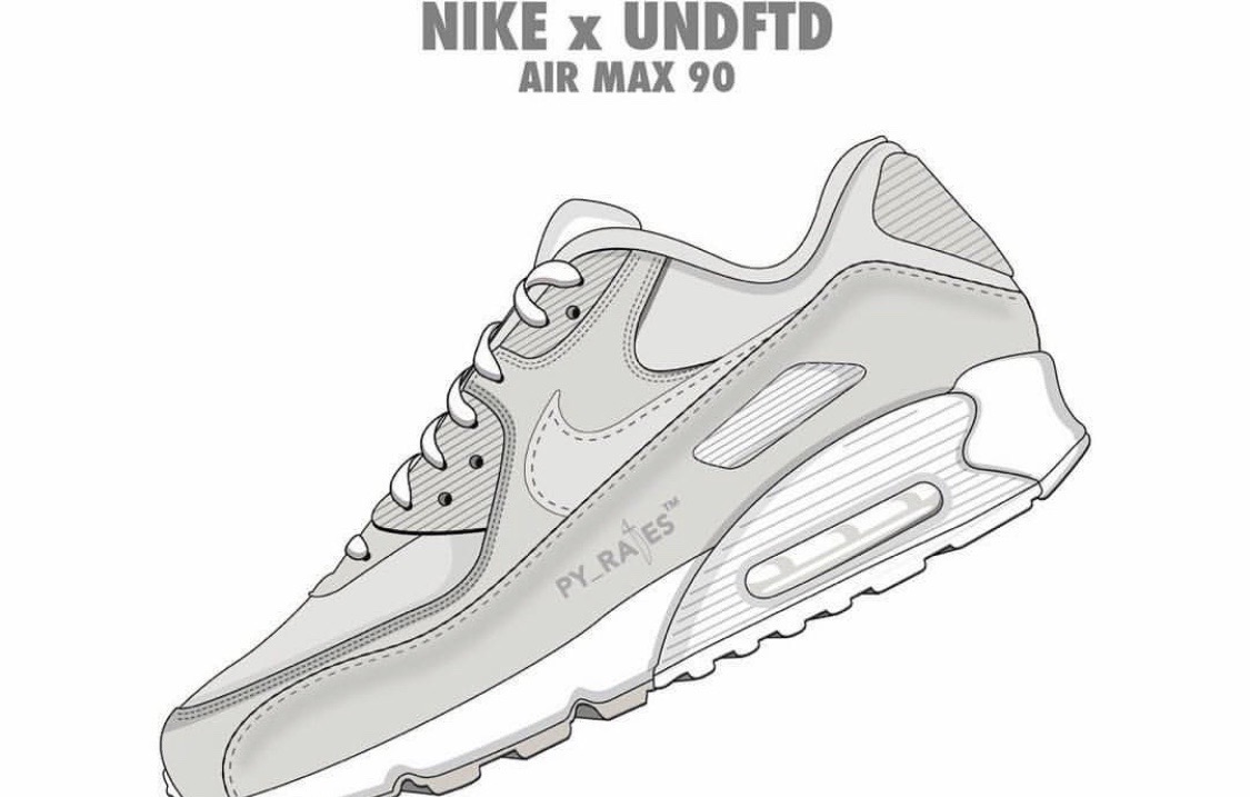 UNDFTD x Nike Air Max 90三色联乘新策划曝光!发售时间一并来袭! 10bet体育