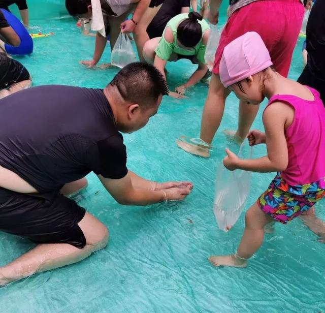 育鸿儿童之家鼎恩优幼戏水童年亲子戏水大战欢乐清凉落幕