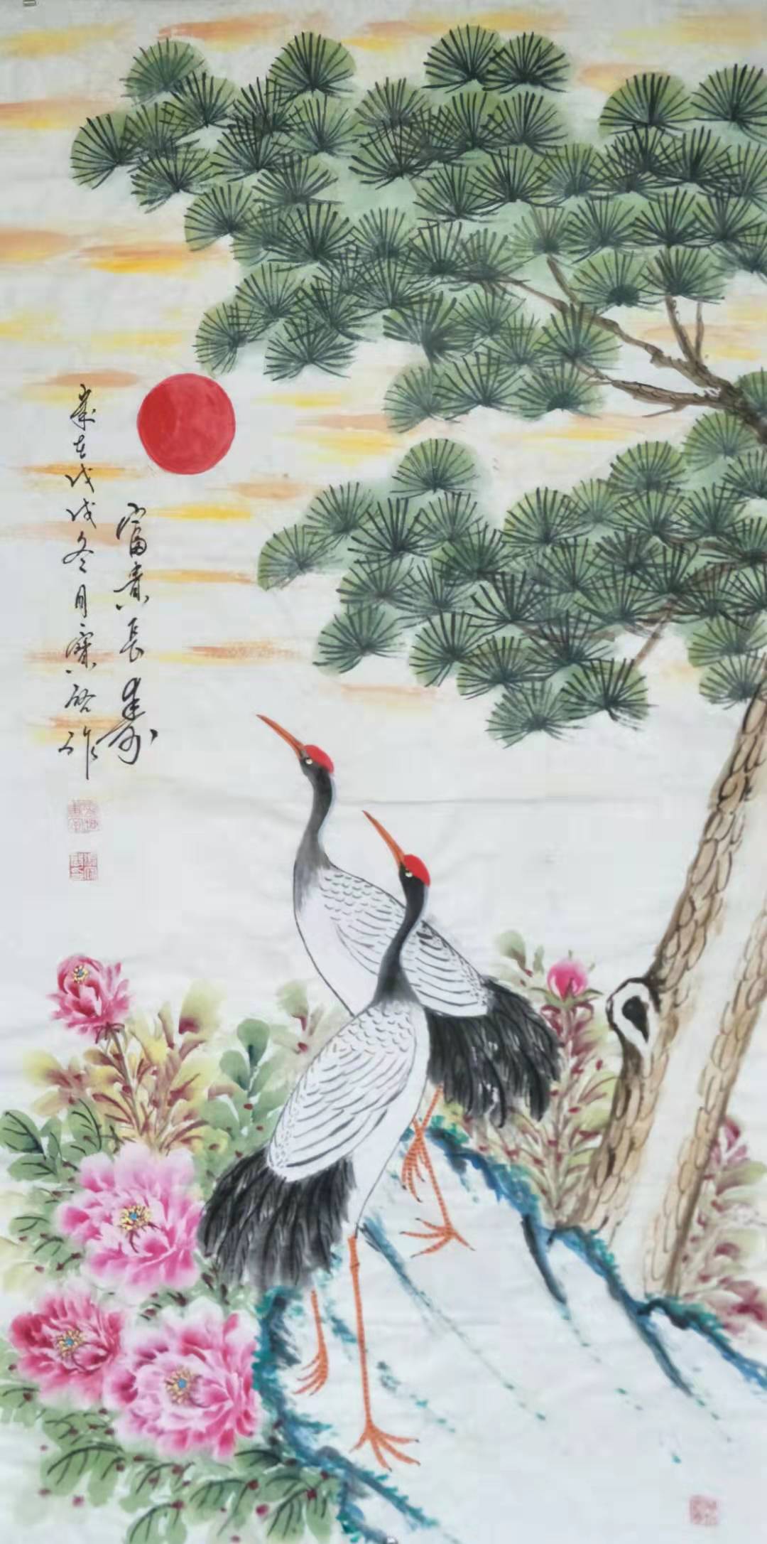 当代著名画家张宝启国画作品欣赏