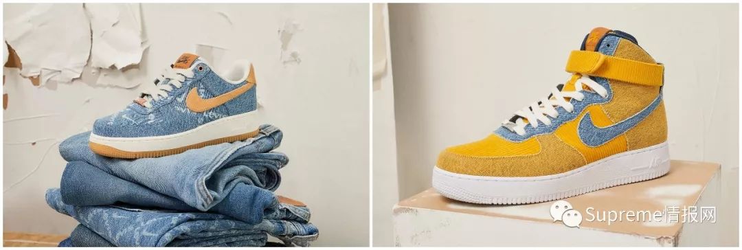 周杰伦挚爱:李维斯Levi's x 耐克AF1/Air Max联名公布下周发售!_NikeID