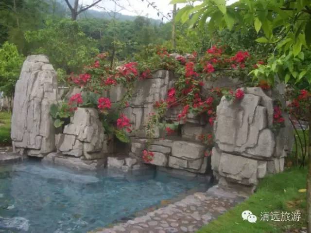 其位于阳山县西北方向小江镇石螺热水村,地处连江河畔.