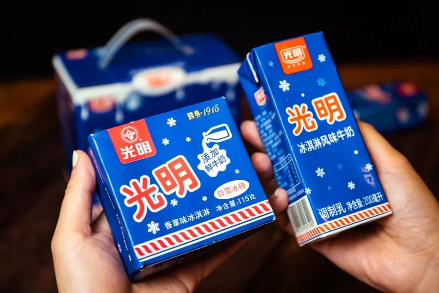 上海人记忆里的光明冰砖,它竟然变饮料了