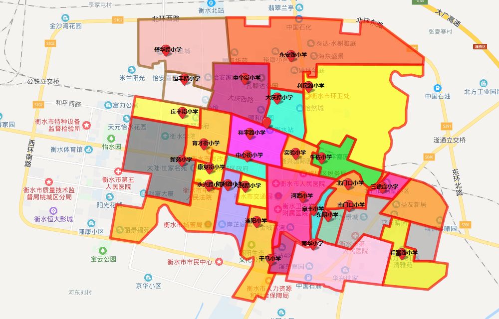 衡水桃城区人口_最新城区地图出炉 河北11市人口面积实力大排名