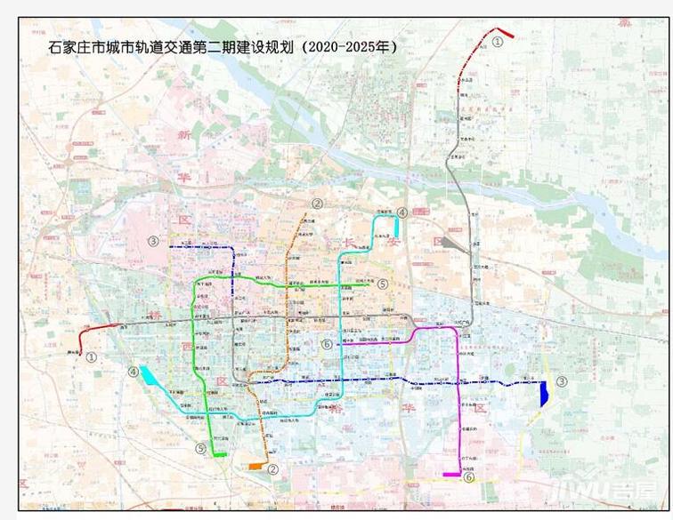 石家庄市城市轨道交通第二期建设规划公示经过你家吗