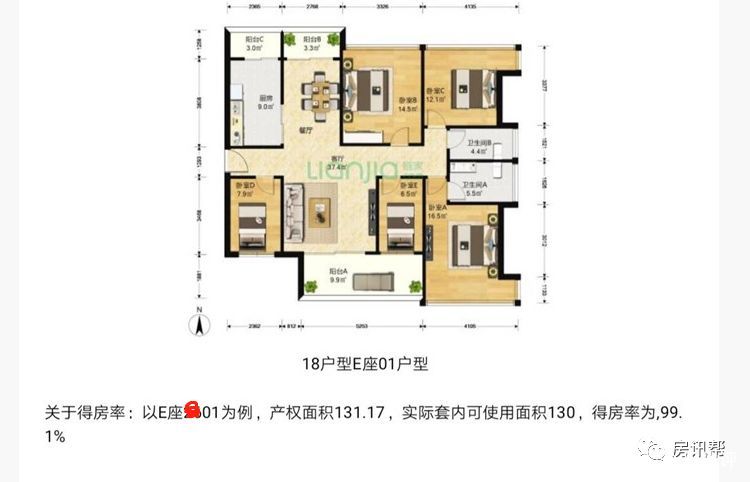 龙华中心商务区红山标杆楼盘金亨利都荟首府户型全解析