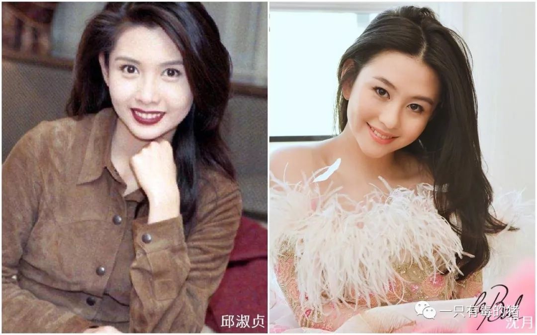完美遗传邱淑贞神颜这才是真正的天选之女吧