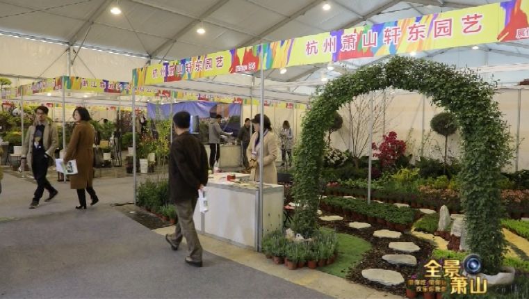 中国萧山花木节花木的盛会市民的节日