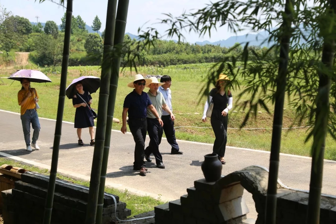 余干县政协考察团来横峰考察