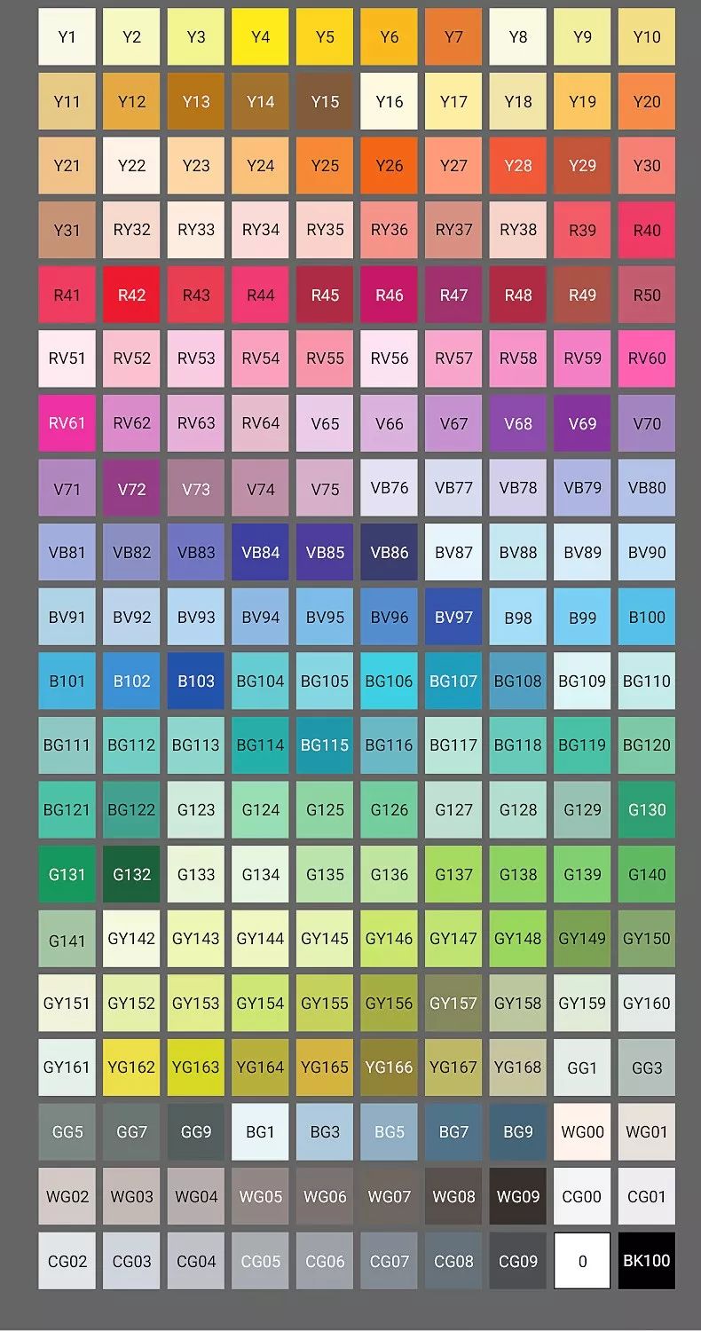 新品上新孟塞尔颜色系统马克笔全新上市