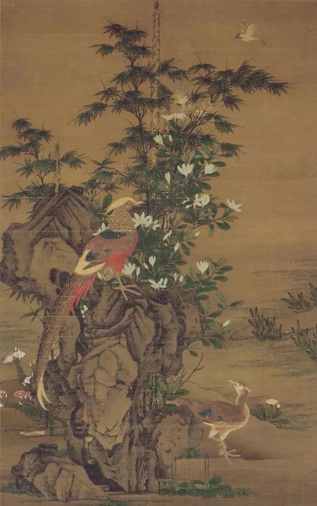 元代绝艺花鸟画家王渊被誉为元代的黄荃