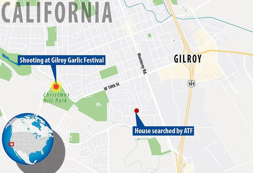 加州吉尔罗大蒜节枪案凶手19岁，用AK-47开火，被当场击毙