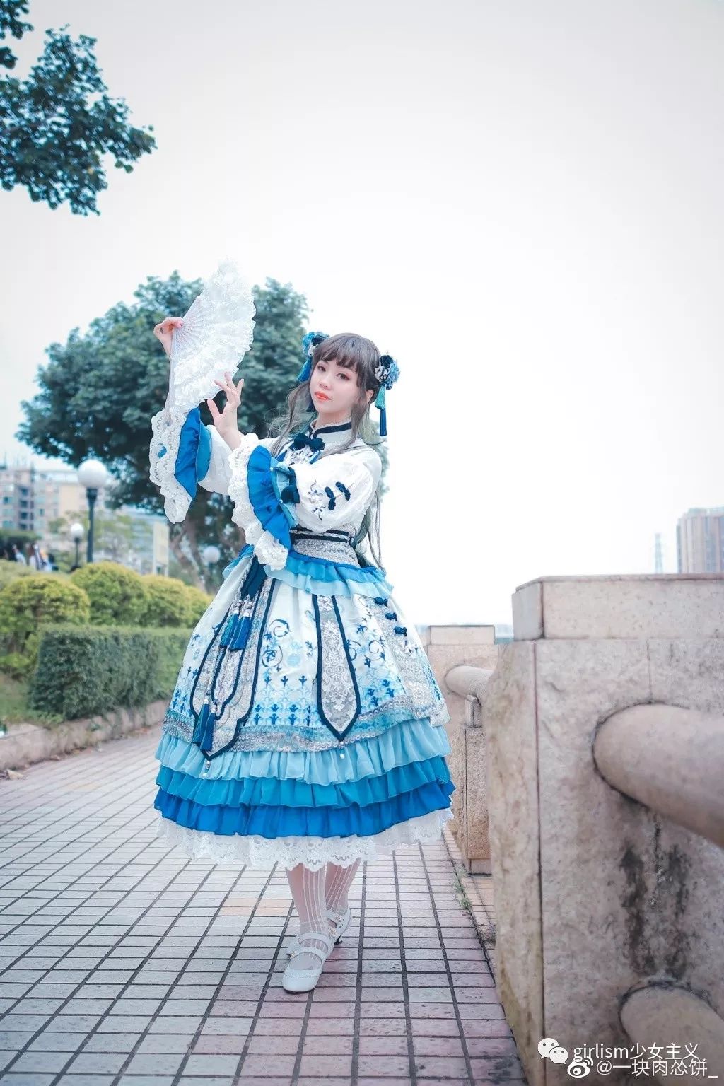 【搭配推荐】lolita每日穿搭(2019.07.27-07.29)_白云