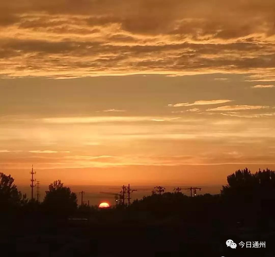 啦啦啦啦啦!昨天通州的彩虹刷屏啦!美丽又吉祥