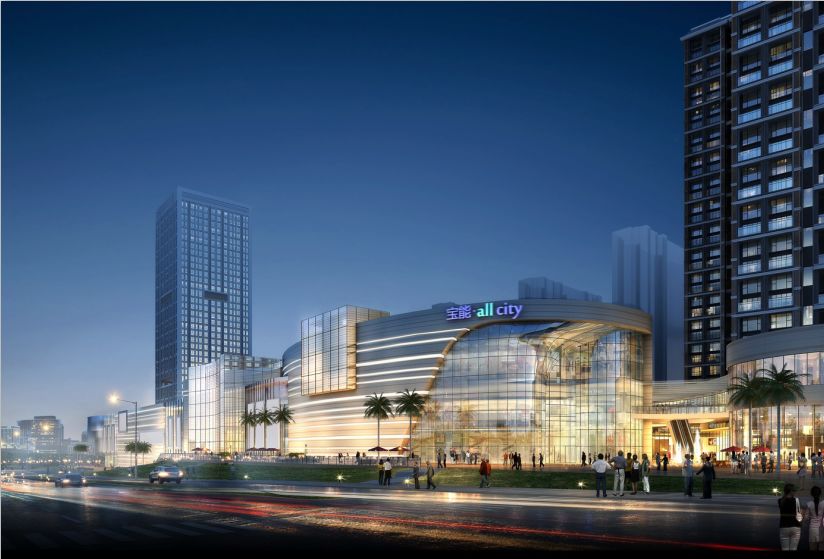 宝能城市广场商业mall火力全开,五象东繁华新成