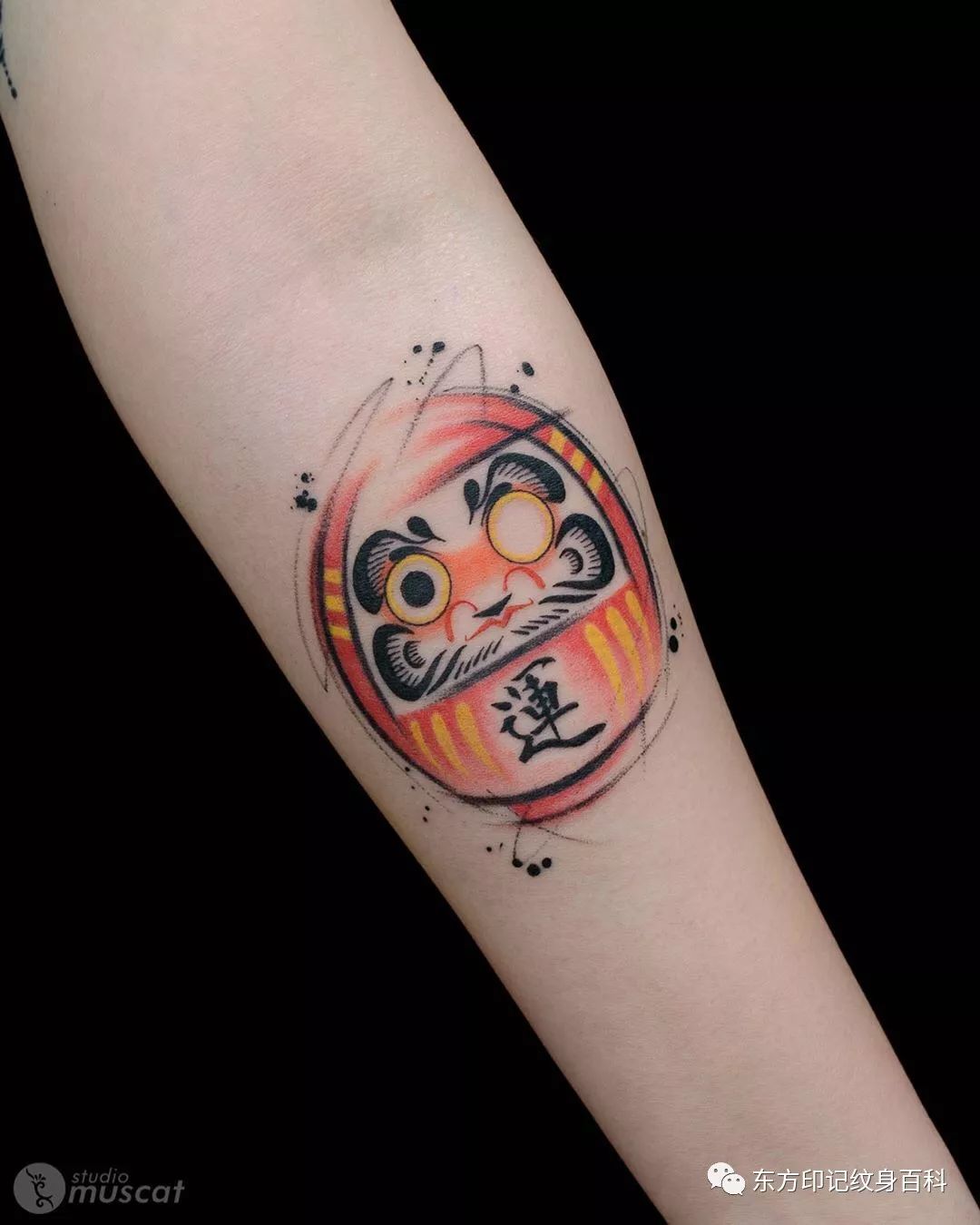 达摩蛋纹身：含义寓意、忌讳讲究、手稿推荐-上海纹彩刺青