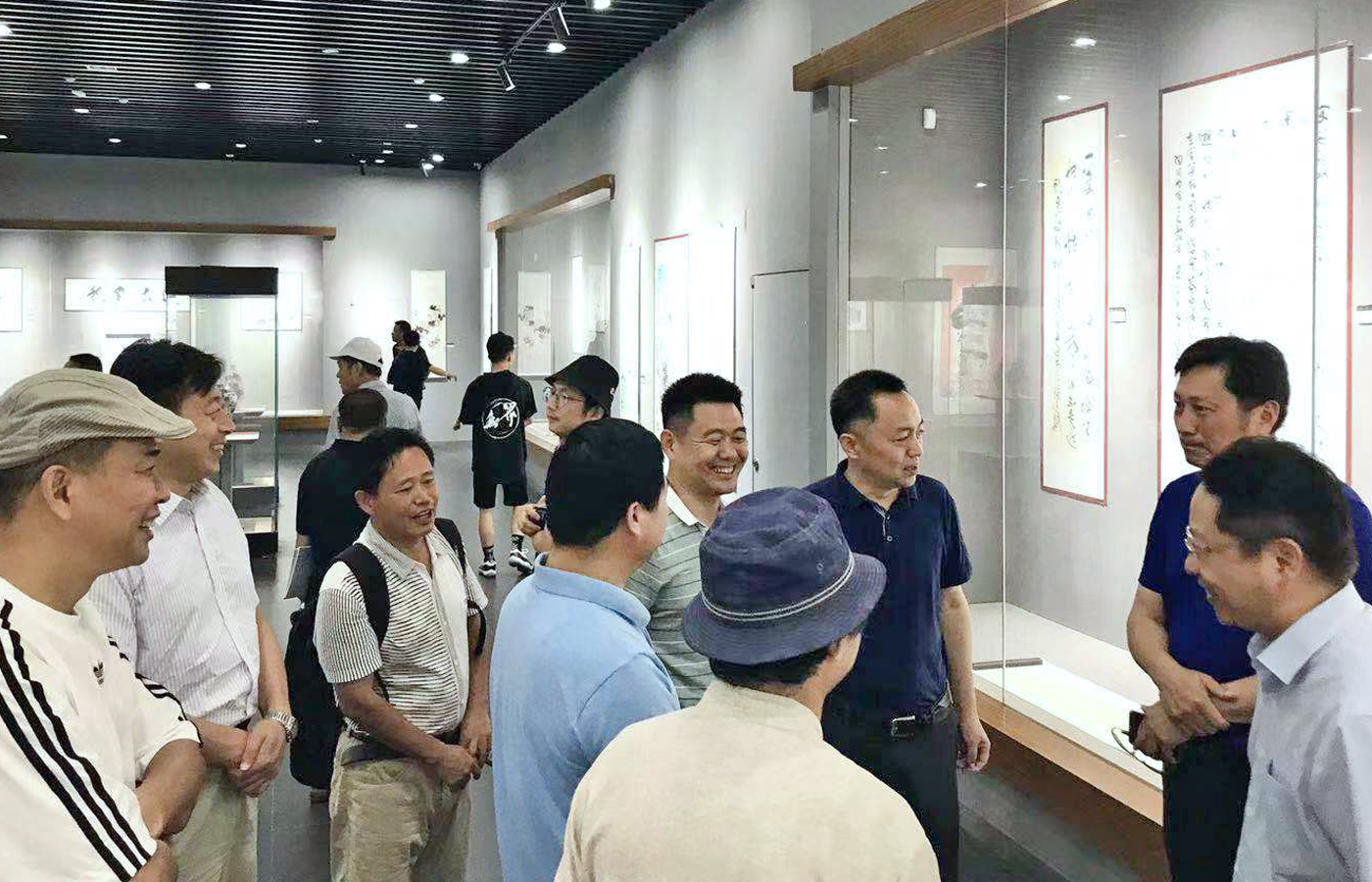 原创《汪德平/秦文书画作品展》在亳州市蒙城博物馆隆重举行